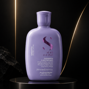 ALFAPARF SEMI DI LINO SMOOTH glotninantis šampūnas nepaklusniems plaukams, 250 ml