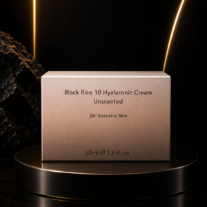 Haruharu WONDER Black Rice 10 Hyaluronic Cream Unscented – drėkinamasis veido kremas