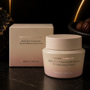 HARU HARU WONDER Black Rice 5 Ceramide Barrier Moisturizing Cream veido kremas