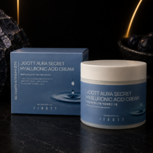 JIGOTT, AURA SECRET, kremas su hialurono rūgštimi, 150 ml.